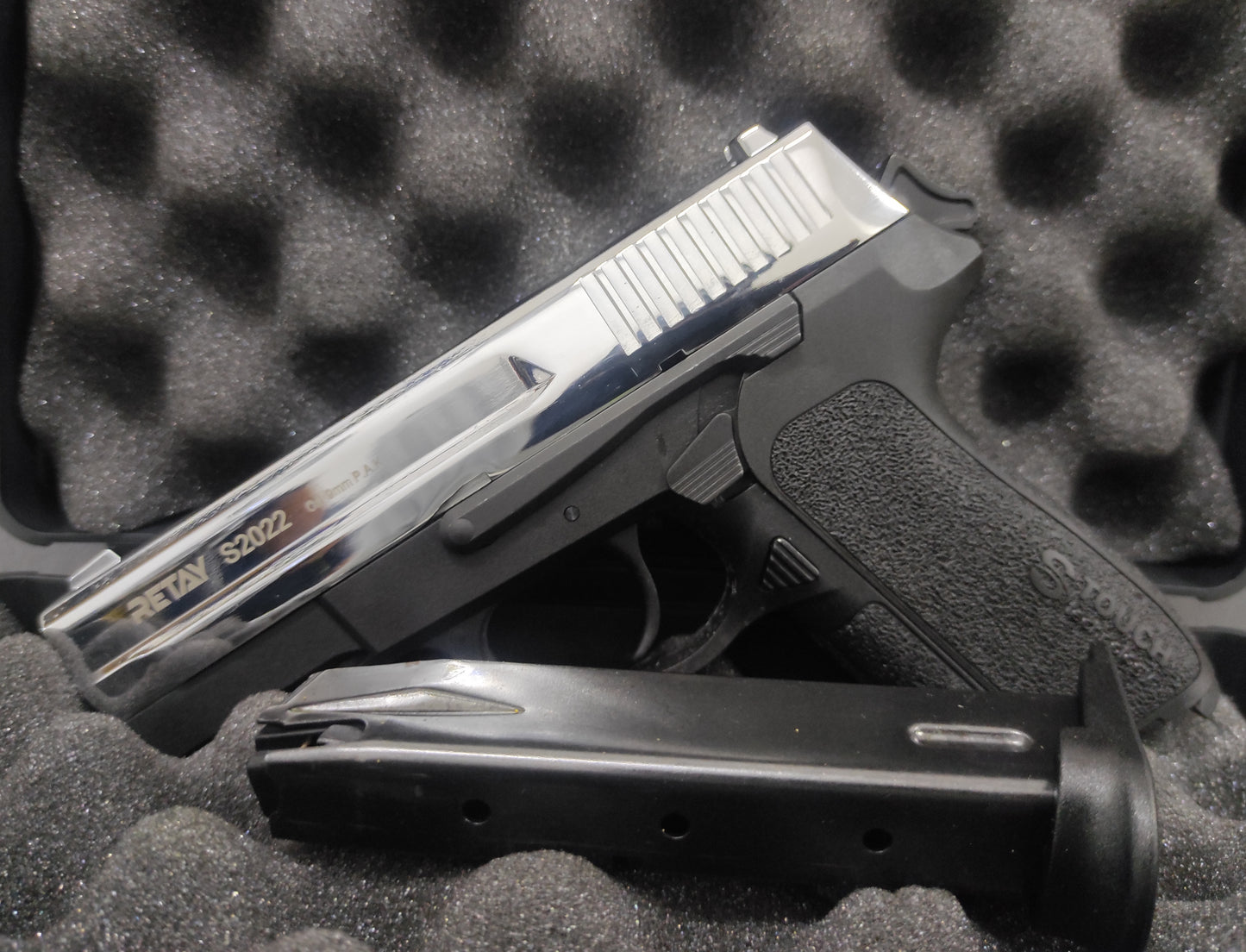 RETAY S2022 BLANK GUN - SHINY CHROME - NeonSales {{ shop.shopifyCountryName }}