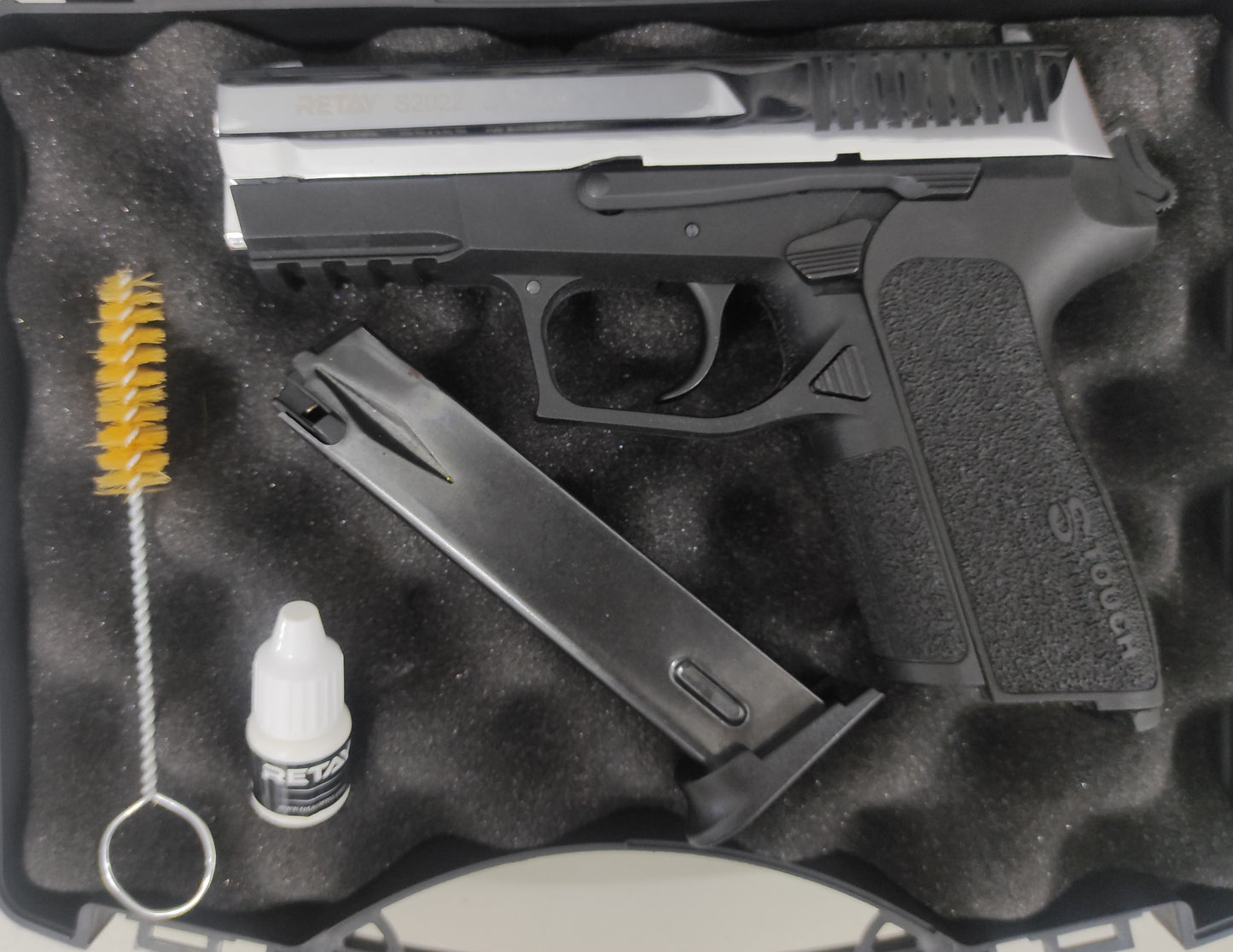 RETAY S2022 BLANK GUN - SHINY CHROME - NeonSales {{ shop.shopifyCountryName }}