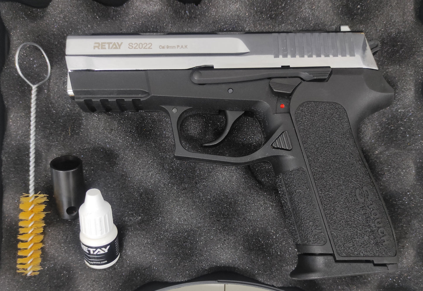RETAY S2022 BLANK GUN - SHINY CHROME - NeonSales {{ shop.shopifyCountryName }}