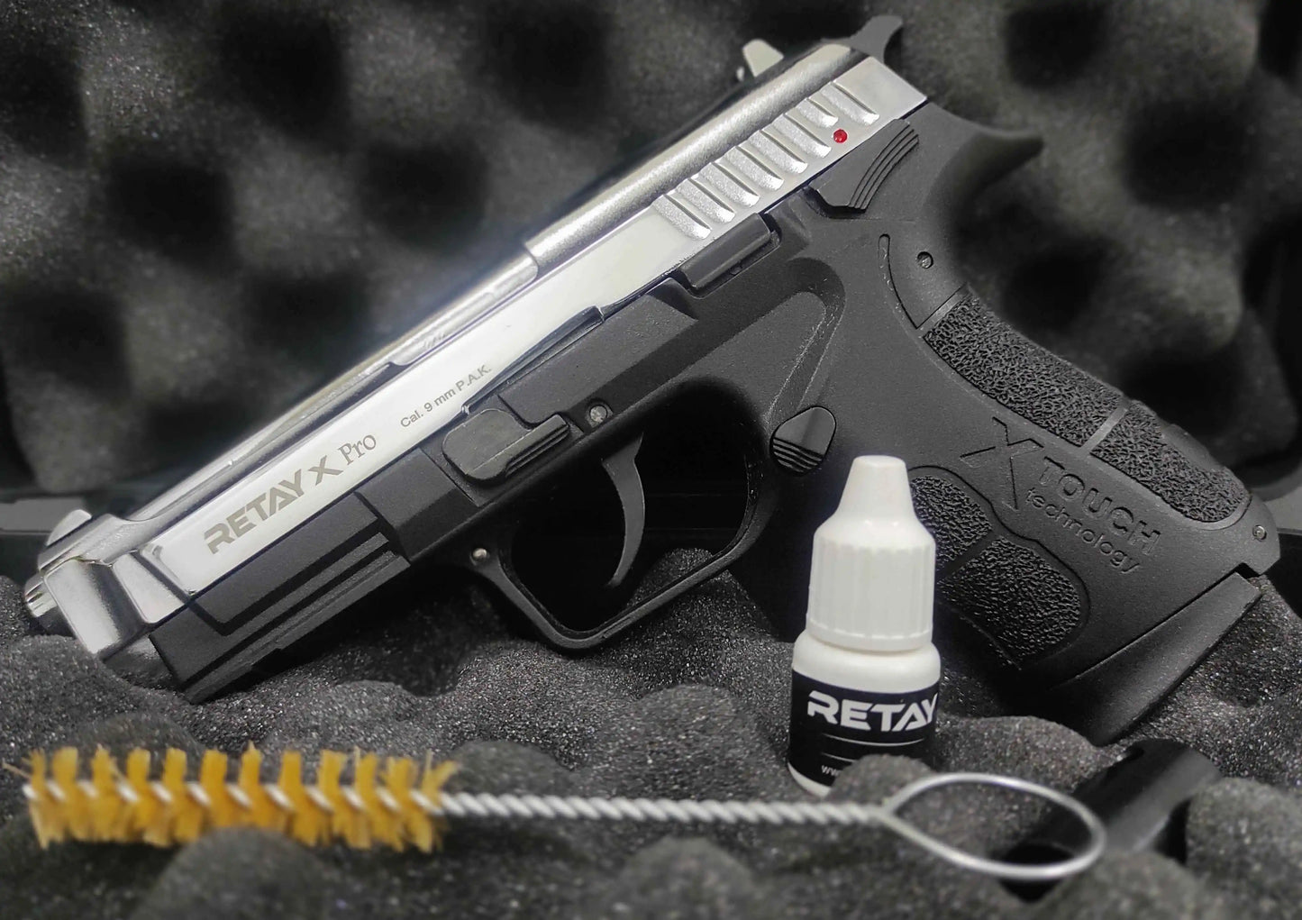 RETAY XPRO BLANK GUN - SHINY CHROME - NeonSales {{ shop.shopifyCountryName }}