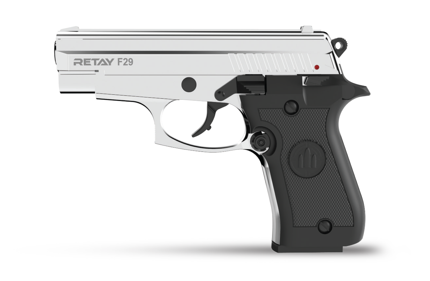 RETAY F29 BLANK GUN - SHINY CHROME