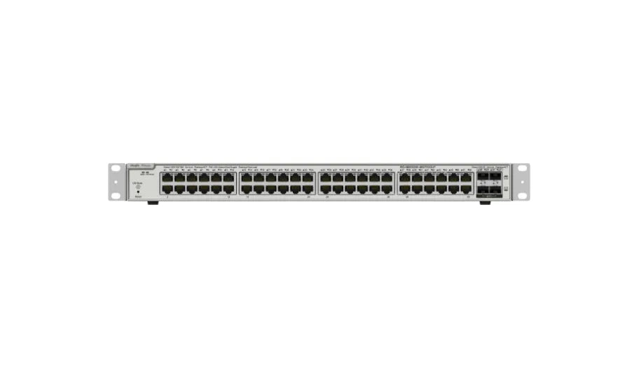 REYEE 48 PORT GIGABIT POE SWITCH 10G SFP+ 370W - NeonSales {{ shop.shopifyCountryName }}