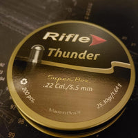 RIFLE .22 CAL THUNDER SUPER BOX (25.30GR) - 200's - NeonSales {{ shop.shopifyCountryName }}