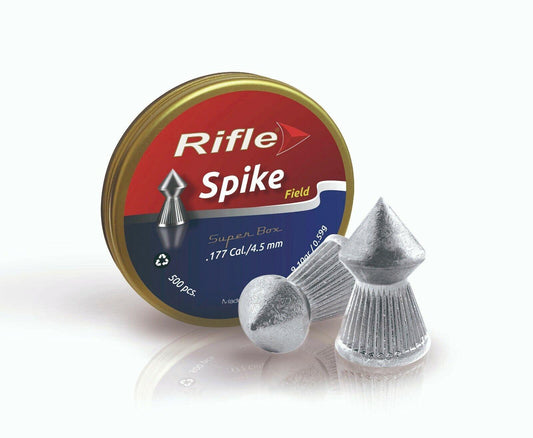 RIFLE FIELD POINTED PELLETS (9.10GR) .177 - 500's - NeonSales {{ shop.shopifyCountryName }}