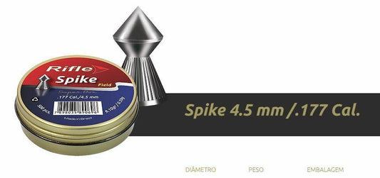 RIFLE FIELD POINTED PELLETS (9.10GR) .177 - 500's - NeonSales {{ shop.shopifyCountryName }}