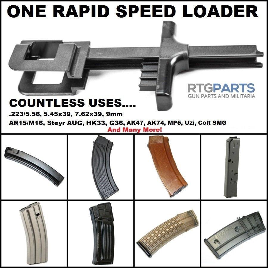 RIFLE MAGAZINE SPEEDLOADER- 5.56X45 NATO, 7.62x39 - NeonSales {{ shop.shopifyCountryName }}