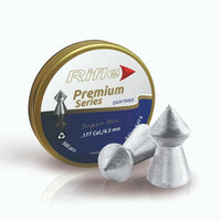 RIFLE PREMIUM POINTED PELLETS (9.72GR) .177- 500's - NeonSales {{ shop.shopifyCountryName }}