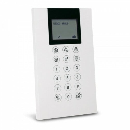 RISCO Panda LightSYS2 wireless keypad RW432KPP800A/800B model family, 868MHz; confirm exact local revision on carton