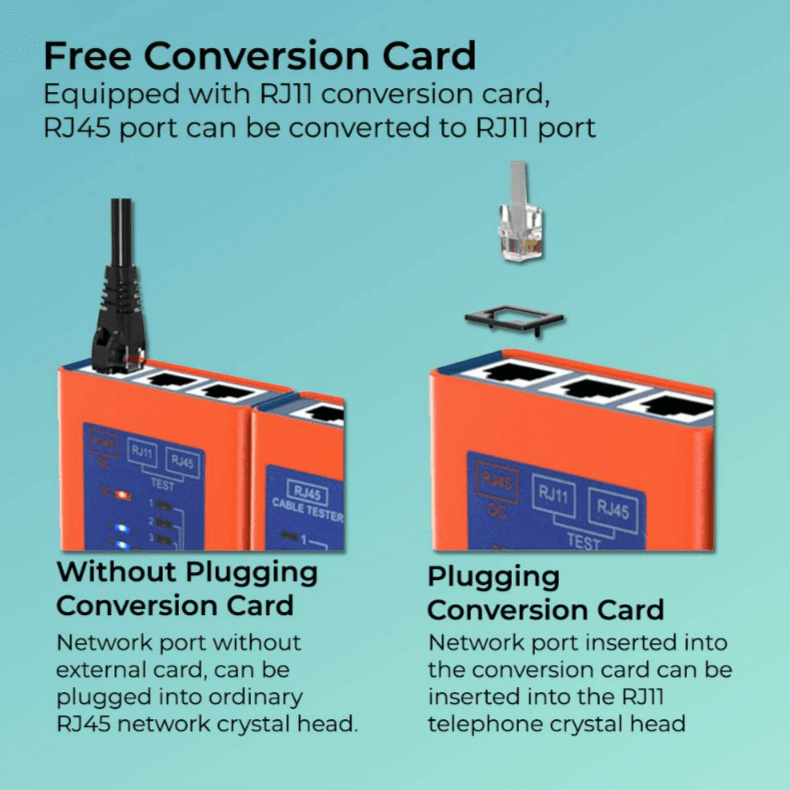 RJ11/RJ45 NETWORK CABLE & POE TESTER - NeonSales {{ shop.shopifyCountryName }}