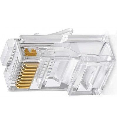RJ45 CAT 6 CONNECTOR CRIMP JACK 1'S - NeonSales {{ shop.shopifyCountryName }}