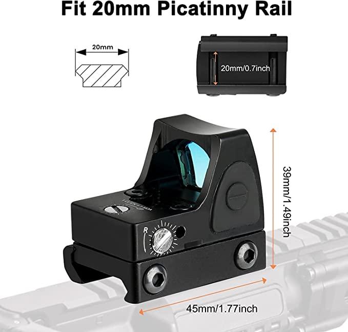 RMR MICRO RED DOT W/ GLOCK MOUNTPLATE - NeonSales South Africa