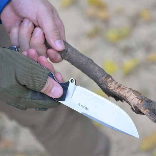 RUIKE FULL TANG KNIFE JAGER F118-B WITH SCABBARD - NeonSales {{ shop.shopifyCountryName }}