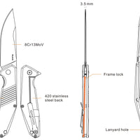 RUIKE KNIFE D191-W - NeonSales {{ shop.shopifyCountryName }}