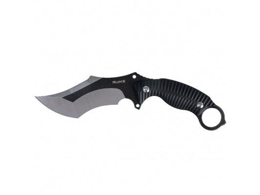 RUIKE KNIFE F181-B1 BLACK/SILVER - NeonSales {{ shop.shopifyCountryName }}