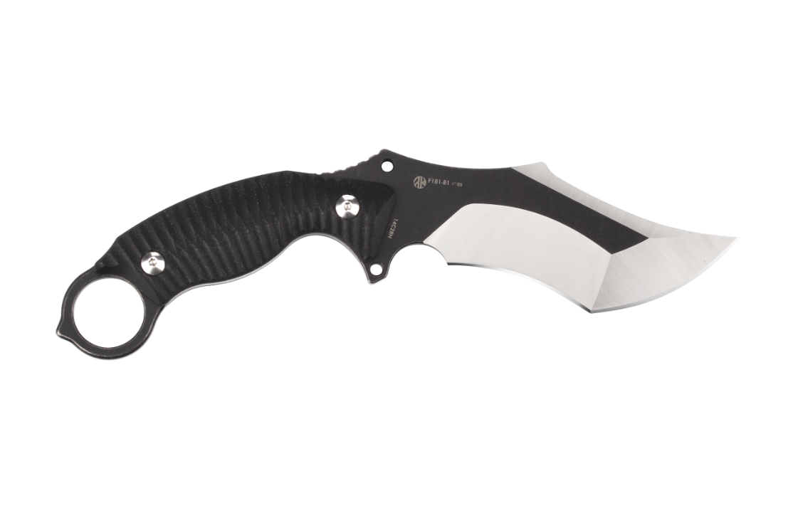 RUIKE KNIFE F181-B1 BLACK/SILVER - NeonSales {{ shop.shopifyCountryName }}