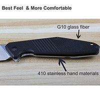 RUIKE KNIFE G10 BLACK FOLDING KNIFE D191-B - NeonSales {{ shop.shopifyCountryName }}