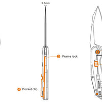RUIKE KNIFE P135-SF - NeonSales {{ shop.shopifyCountryName }}