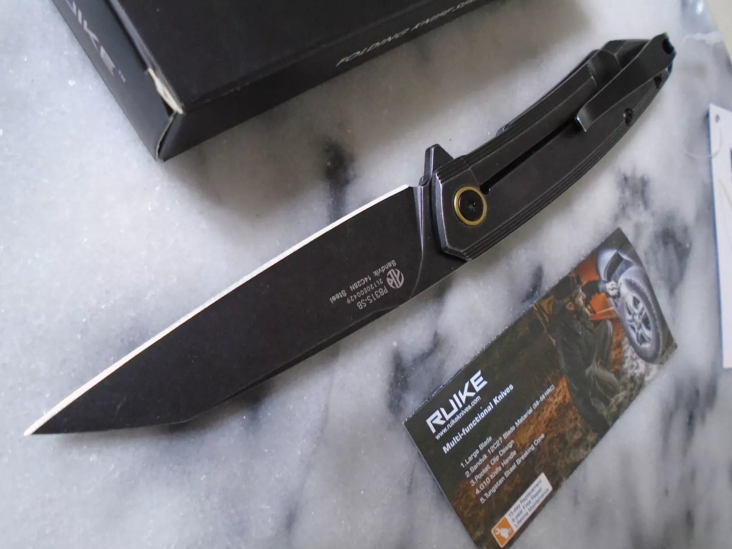 RUIKE KNIFE P831S-SB - NeonSales {{ shop.shopifyCountryName }}