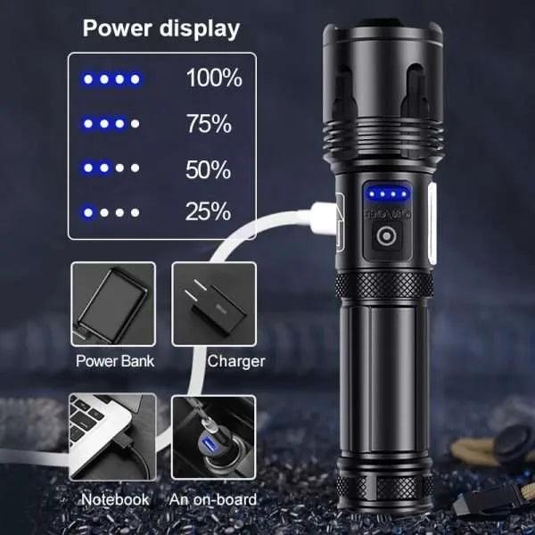 RUILANG RL-W501 (CREE XHP120) FLASHLIGHT, H-POWER - NeonSales South Africa