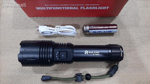 RUILANG RL-W501 (CREE XHP120) FLASHLIGHT, H-POWER - NeonSales South Africa