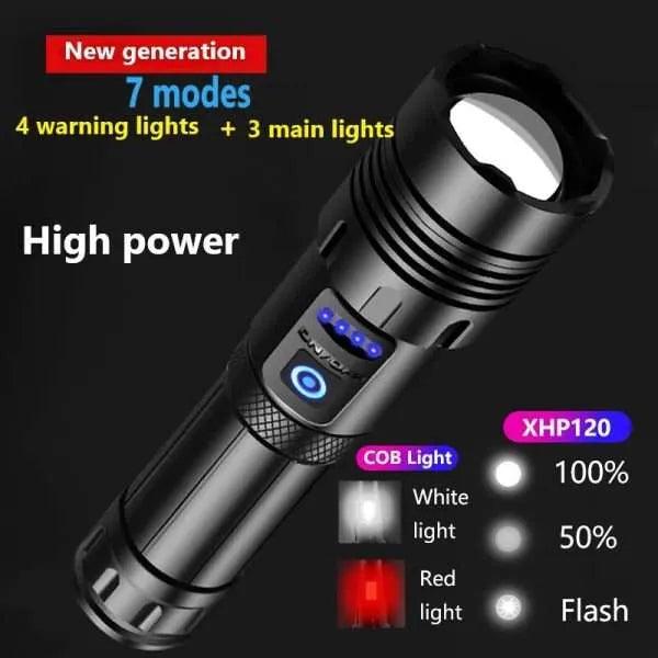 RUILANG RL-W501 (CREE XHP120) FLASHLIGHT, H-POWER - NeonSales South Africa