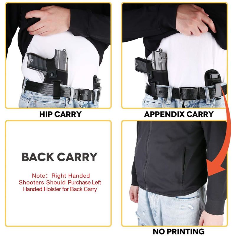 NEOPRENE IWB HOLSTER (RH) & IWB MAGAZINE POUCH