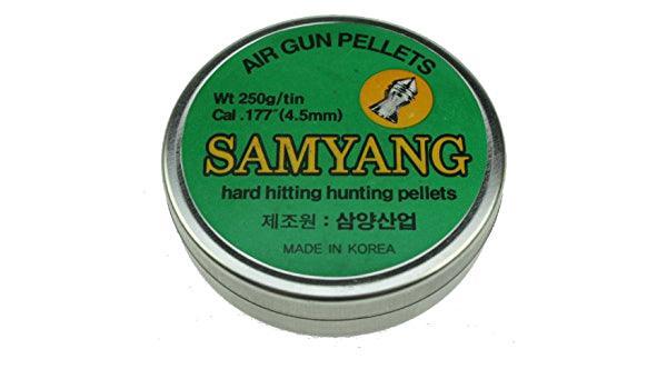 SAMYANG HARD-HITTING PELLETS .177 (19.3GR) - 180's - NeonSales {{ shop.shopifyCountryName }}