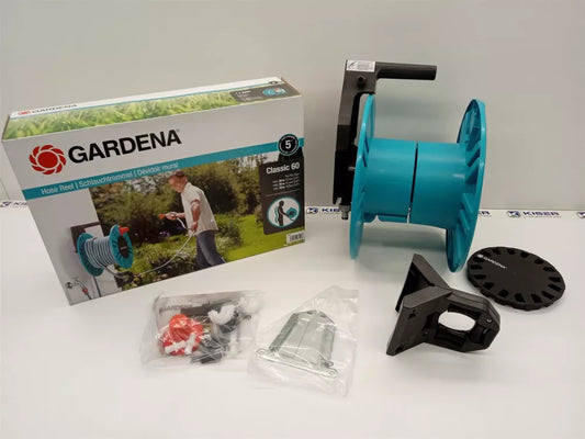 GARDENA Classic 60 wall-mounted hose reel set