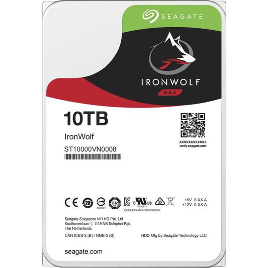SEAGATE 10TB HDD NAS IRONWOLF PRO 3.5 INCH SIZE SA