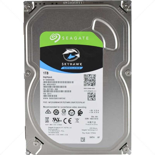 SEAGATE 1TB HDD SURVEILLANCE STORAGE SKYHAWK 3.5 I