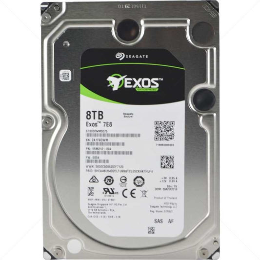 SEAGATE 8TB HDD EXOS ENTERPRISE HDD USED WITH HIKV