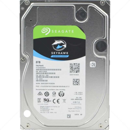 SEAGATE 8TB HDD SURVEILLANCE STORAGE SKYHAWK AI DR