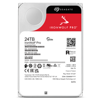 Seagate IronWolf Pro 24TB hard drive label
