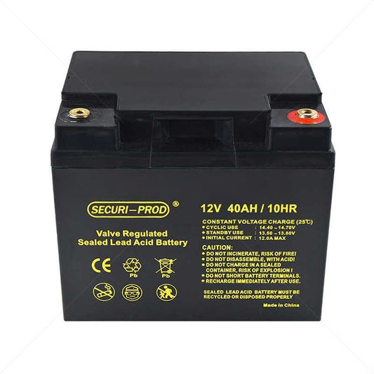 SECURI-PROD SLA BATTERY 12V 40AH - NeonSales {{ shop.shopifyCountryName }}