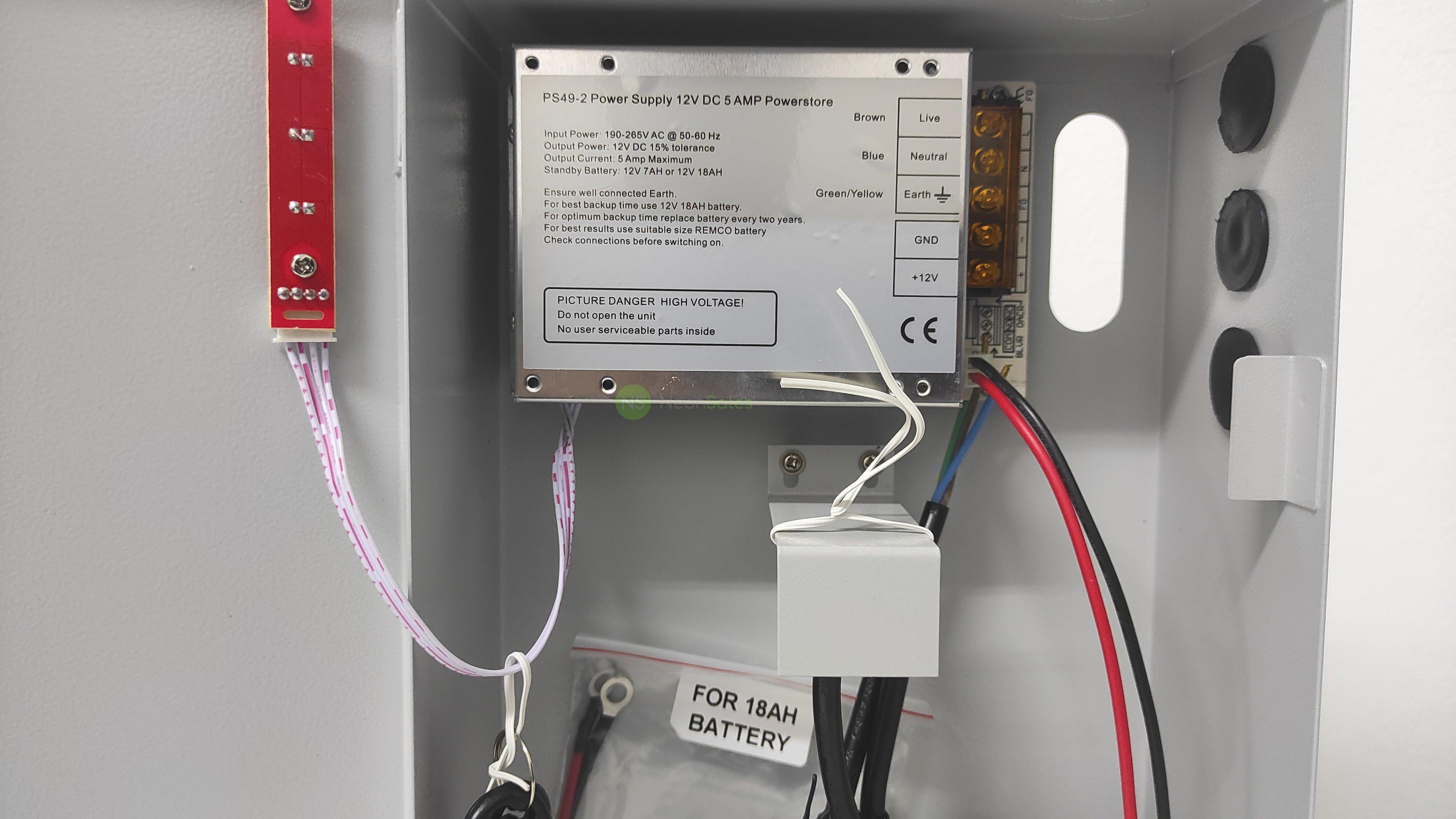 SECURI-PROD POWER SUPPLY 13.6VDC 5AMP - NeonSales {{ shop.shopifyCountryName }}