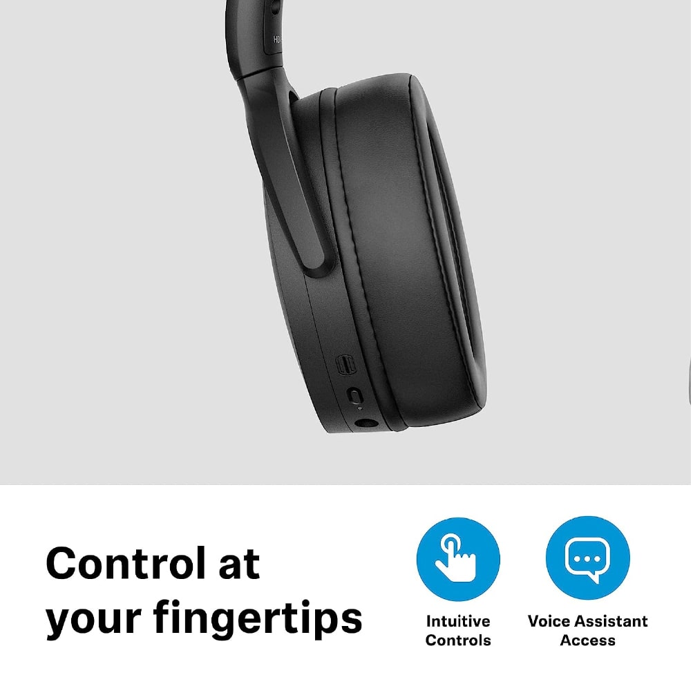 SENNHEISER HD 450BT HEADPHONES-WIRELESS BLACK - NeonSales {{ shop.shopifyCountryName }}