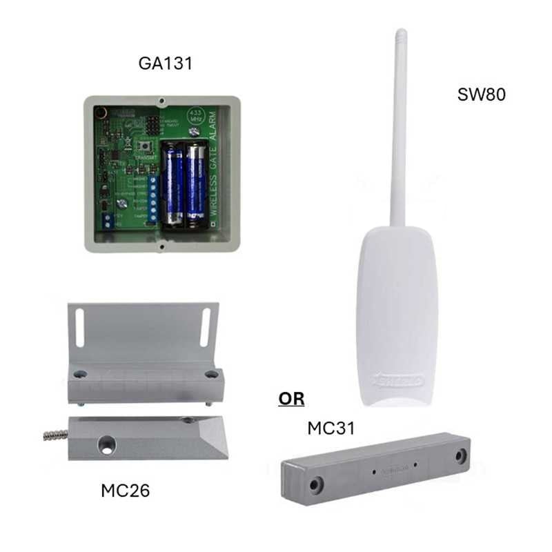 SHERLO GATE ALARM 500M KIT - NeonSales {{ shop.shopifyCountryName }}