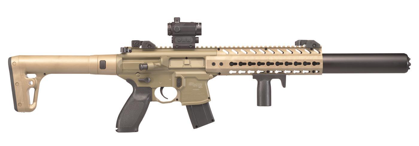 SIG SAUER MCX CARBINE .177 W/ 1X20 RED DOT - FDE - NeonSales {{ shop.shopifyCountryName }}