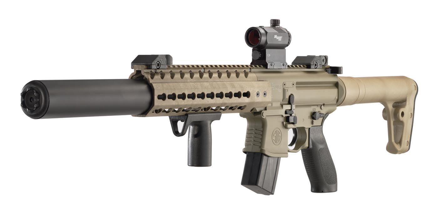 SIG SAUER MCX CARBINE .177 W/ 1X20 RED DOT - FDE - NeonSales {{ shop.shopifyCountryName }}
