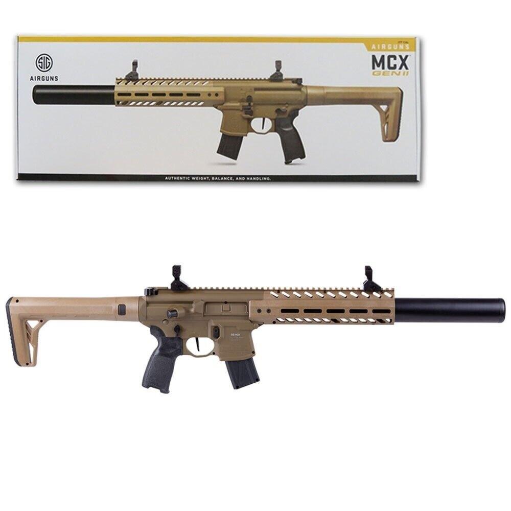 SIG SAUER MCX PELLET CARBINE .177 CAL - FDE - NeonSales {{ shop.shopifyCountryName }}