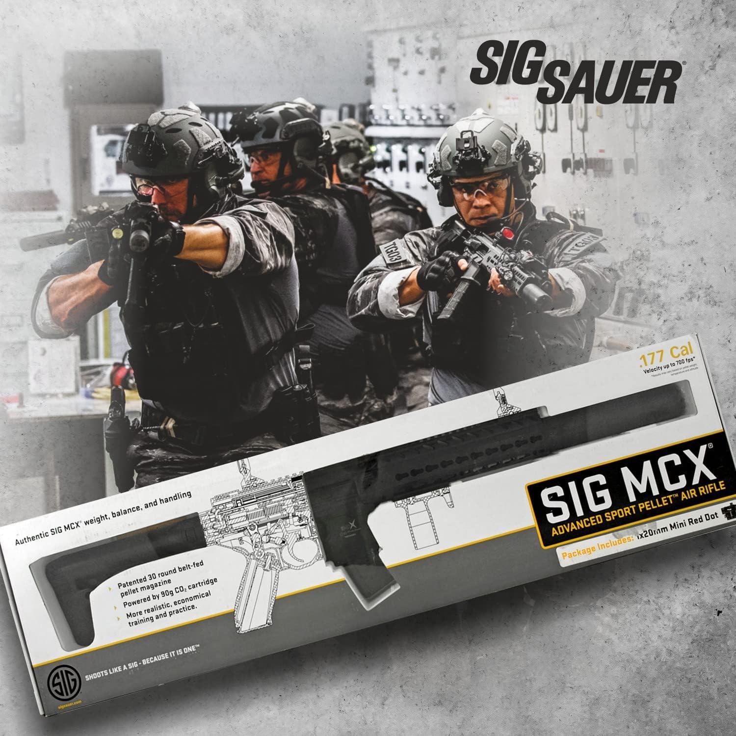 SIG SAUER MCX PELLET CARBINE - BLACK - NeonSales {{ shop.shopifyCountryName }}