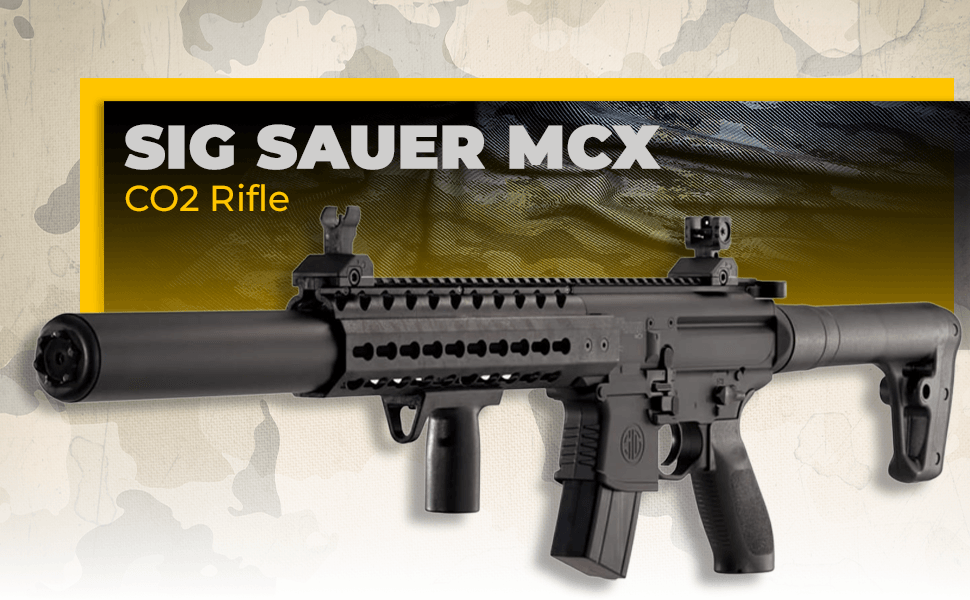 SIG SAUER MCX PELLET CARBINE - BLACK - NeonSales {{ shop.shopifyCountryName }}