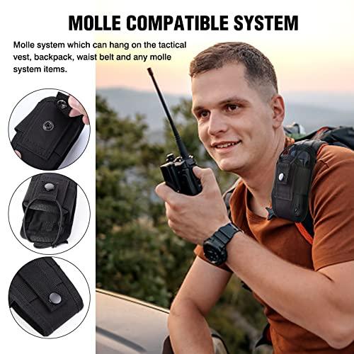 SILVER KNIGHT WALKIE TALKIE POUCH, MOLLE - 440 - NeonSales {{ shop.shopifyCountryName }}
