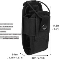 SILVER KNIGHT WALKIE TALKIE POUCH, MOLLE - 440 - NeonSales {{ shop.shopifyCountryName }}