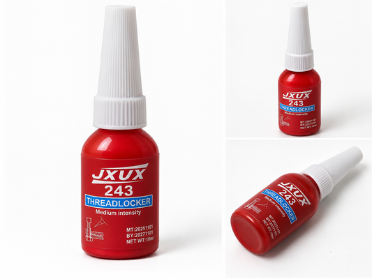 JXUVX 243 medium intensity threadlocker 10ml multiple clean product views