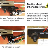 SLING STUD - PICATINNY ADAPTER FOR BIPOD - NeonSales {{ shop.shopifyCountryName }}