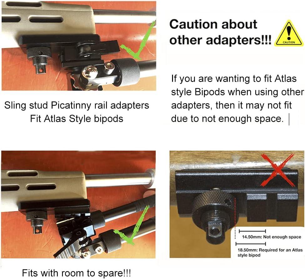 SLING STUD - PICATINNY ADAPTER FOR BIPOD - NeonSales {{ shop.shopifyCountryName }}