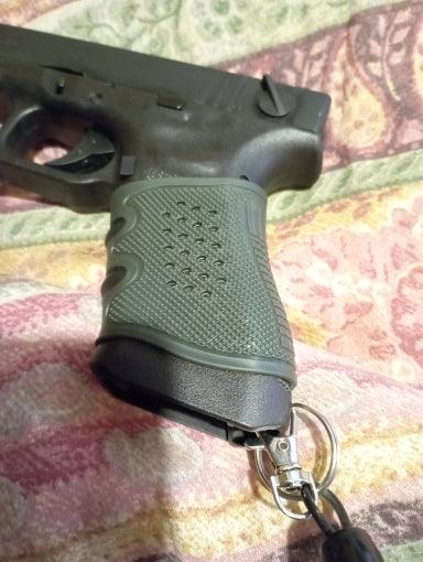 SLIP-ON RUBBER GRIP FOR LARGE AUTO PISTOL - NeonSales South Africa