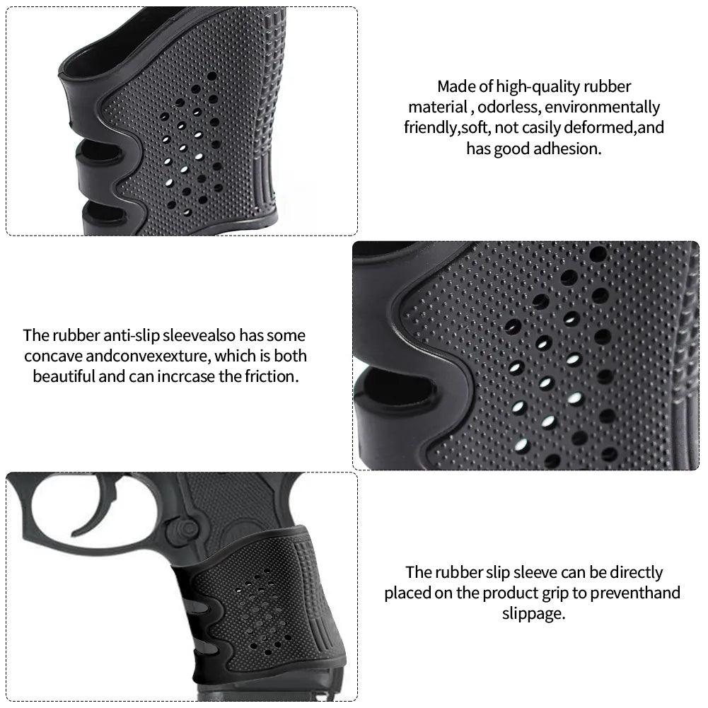 SLIP-ON RUBBER GRIP FOR LARGE AUTO PISTOL - NeonSales South Africa