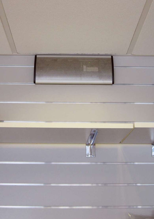 Smoke Screen Sound Barrier S3B sounder installed